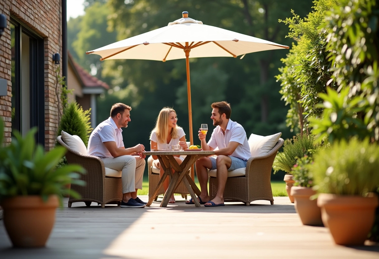 terrasse résine