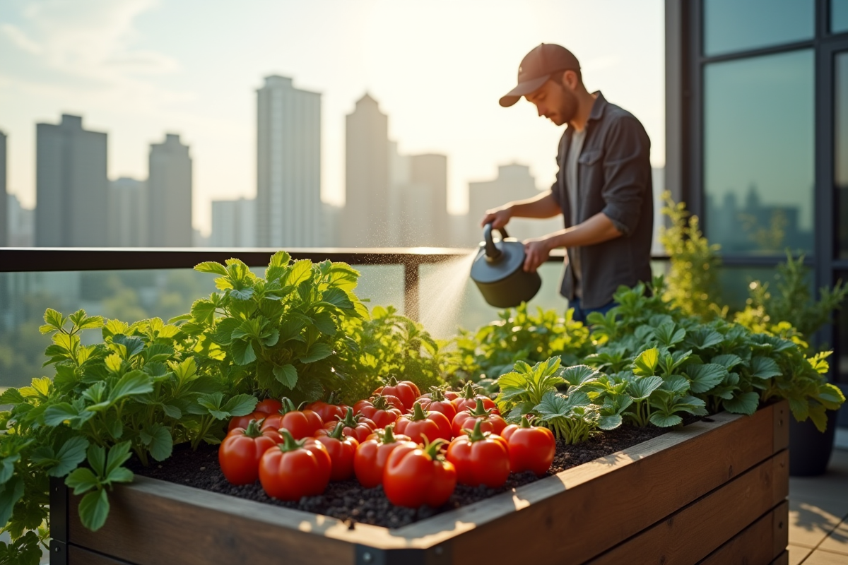 potager surélevé