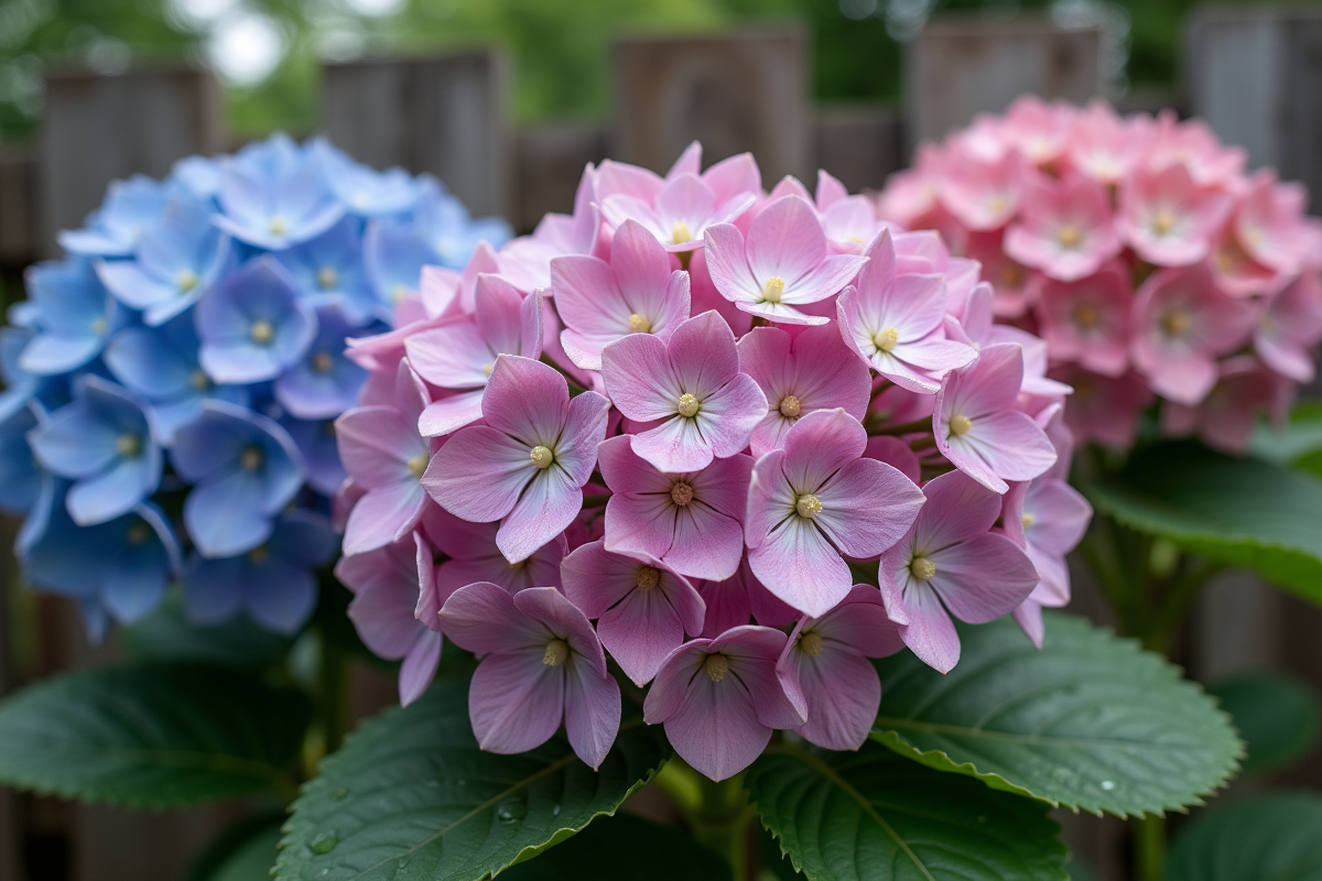 hortensia fleurs